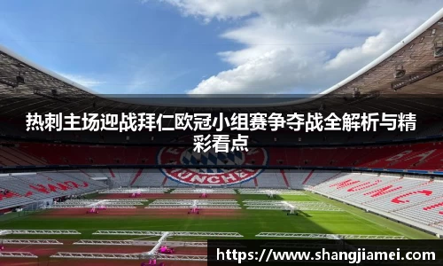 热刺主场迎战拜仁欧冠小组赛争夺战全解析与精彩看点